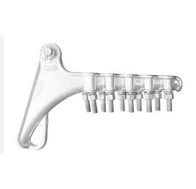 GRAPAS DE ANCLAJE TIPO PISTOLA 5 PERNOS ALUMINIO MODELO NLL1-5 Ø24.0-30.0MM ARAGCU HE