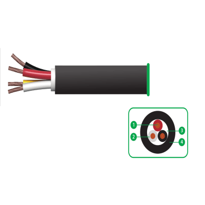 CABLES VULCANIZADO NPT CL5 0.6/1KV 3X16AWG ELCOPE