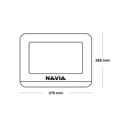 REFLECTOR LED 200W 20000lM IP65 IK08 6500K 100-277VAC NV-REFL200W NAVIA LED