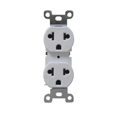 TOMA DOBLE EMPOTRAR UNIVERSAL 2P + T BLANCO NAVIA ENERGY