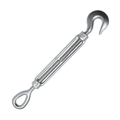 TEMPLADOR DE ACERO FORJADO OJO-GANCHO HG-225 3/4''X18'' 3000LBS FS 5:1 SLR
