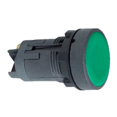 PULSADOR COMPACTO 1NO VERDE PB7-EA31 NAVIA CONTROL