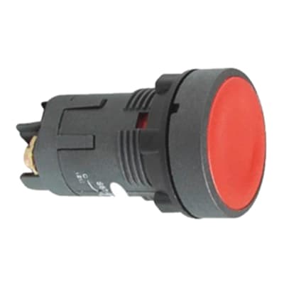 PULSADOR COMPACTO 1NC ROJO PB7-EA42 NAVIA CONTROL