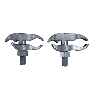 ABRAZADERA EN PARALELA HIERRO MALEABLE GALVANIZADO EN CALIENTE 1'' CON UL E317579 JJ