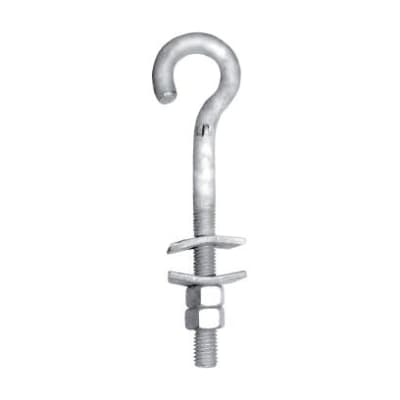 PERNO GANCHO DE SUSPENSION 5/8''X228MM GALV CALIENTE AP3071005 ARAGCU BT