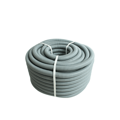 TUBERIA FLEXIBLE C/FORRO DE PVC LIVIANA 1-1/2'' DE 25MTS, GRIS NAAVI CONDUIT
