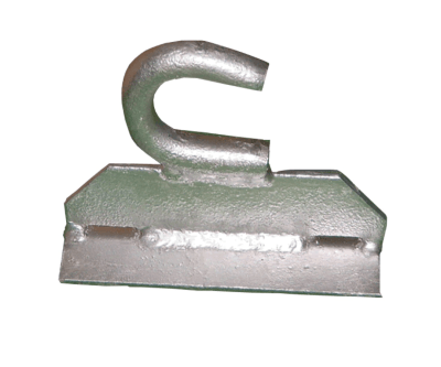 PLANCHA GANCHO SUSPENSION PARA PARED 1/2''X89X152.5MM 600KG GALV CALIENTE AP5476080 ARAGCU FO