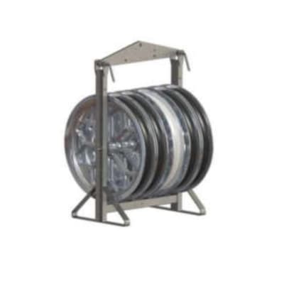 POLEAS PARA TENDIDO DE CUERDAS QUINTUPLE NYLON CENTRAL Ø:98MM MODELO CQP-900 / C-NY ARAGCU AT