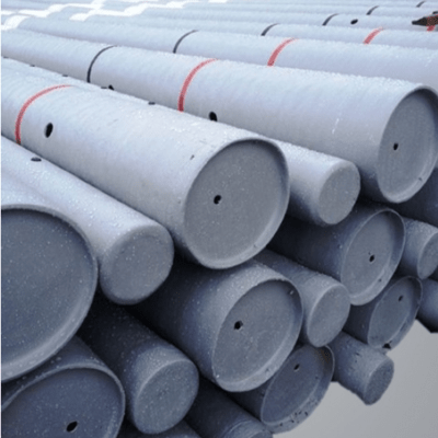 POSTE DE POLIESTER REFORZADO CON FIBRA DE VIDRIO PRFV 8/300 NACIONAL