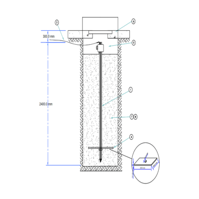 ARMADO TIPO PT PUESTA TIERRA DE MEDIA TENSION CALIENTE ARAGCU AR
