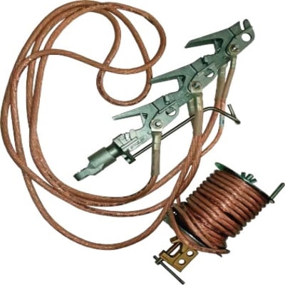 PUESTA A TIERRA P/REDES AEREAS ICC=12 KA/S (CF:50MM2X2,5M-CT:25) AUTOCLAM 12KA FAMECA