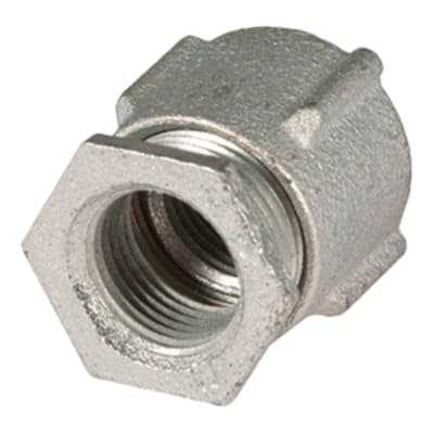 UNION RIGID 3 PIEZAS 2-1/2'' HIERRO MALEABLE ELECTRO GALVANIZADO CON UL E307843 JJ