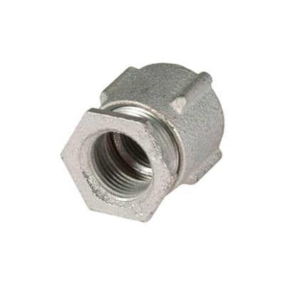 UNION RIGID 3 PIEZAS 6'' HIERRO MALEABLE ELECTRO GALVANIZADO CON UL E307843 JJ