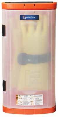 COFRE PORTA GUANTES CON TAPA TRANSPARENTE 50X25X10CM RGX-BG PENTA REGELTEX