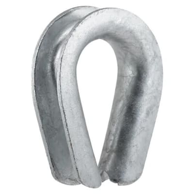 GUARDACABLE DE ACERO FORJADO G-414 1/4'' SLR