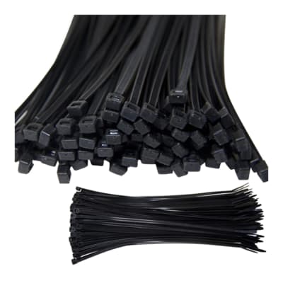 CINTILLO 250MM X 3.6MM NEGRO PKT 100 TC-250MSB SHALOM