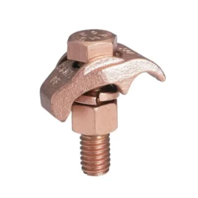 CONECTOR MECANICO CU TIPO GBM P/CABLE 2/0AWG-250MCM A BARRA 1/4'' PERNO 1/2'' UL BURNDY