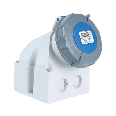 TOMA VISIBLE IP44 32A 3P + T 250V 9H MENNEKES