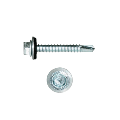 TORNILLO AUTOPERFORANTE PUNTA BROCA SIN ARANDELAS DE NEOPRENO ZINCADO N°14 ARAGCU OUTLET