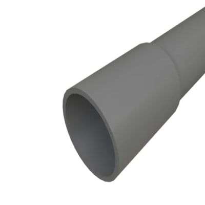 TUBO CONDUIT PVC SCH40 1-1/2''X10FT C/EMBONE UL 8106 ALLIED