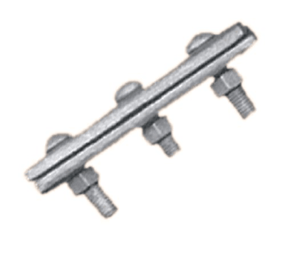 GRAPA PARALELA DOBLE VIA DE TRES PERNOS DE 1/2'' 60KN AP5480222 ARAGCU RT