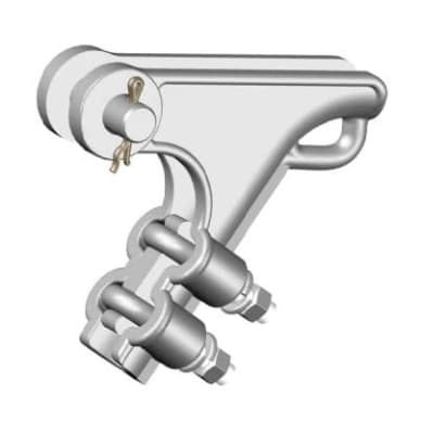 GRAPA DE ANCLAJE (TIPO PISTOLA) DE ACERO 2 PERNOS 16-70MM 71KN AP5455018 ARAGCU MT