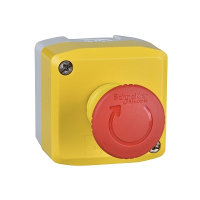CAJA C/PULSADOR CON 1 STOP TIPO HONGO XALK178 SCHNEIDER ELECTRIC