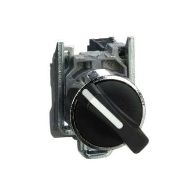 SELECTOR MANIJA CORTA NO LUMINOSO 2 POSICIONES FIJAS 22MM 1NA IP65 XB4BD21 SCHNEIDER ELECTRIC