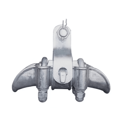 GRAPAS DE SUSPENSION ALUMINIO (TIPO BARQUITO) MODELO XGZ-8 Ø48.0-56.0MM ARAGCU HE