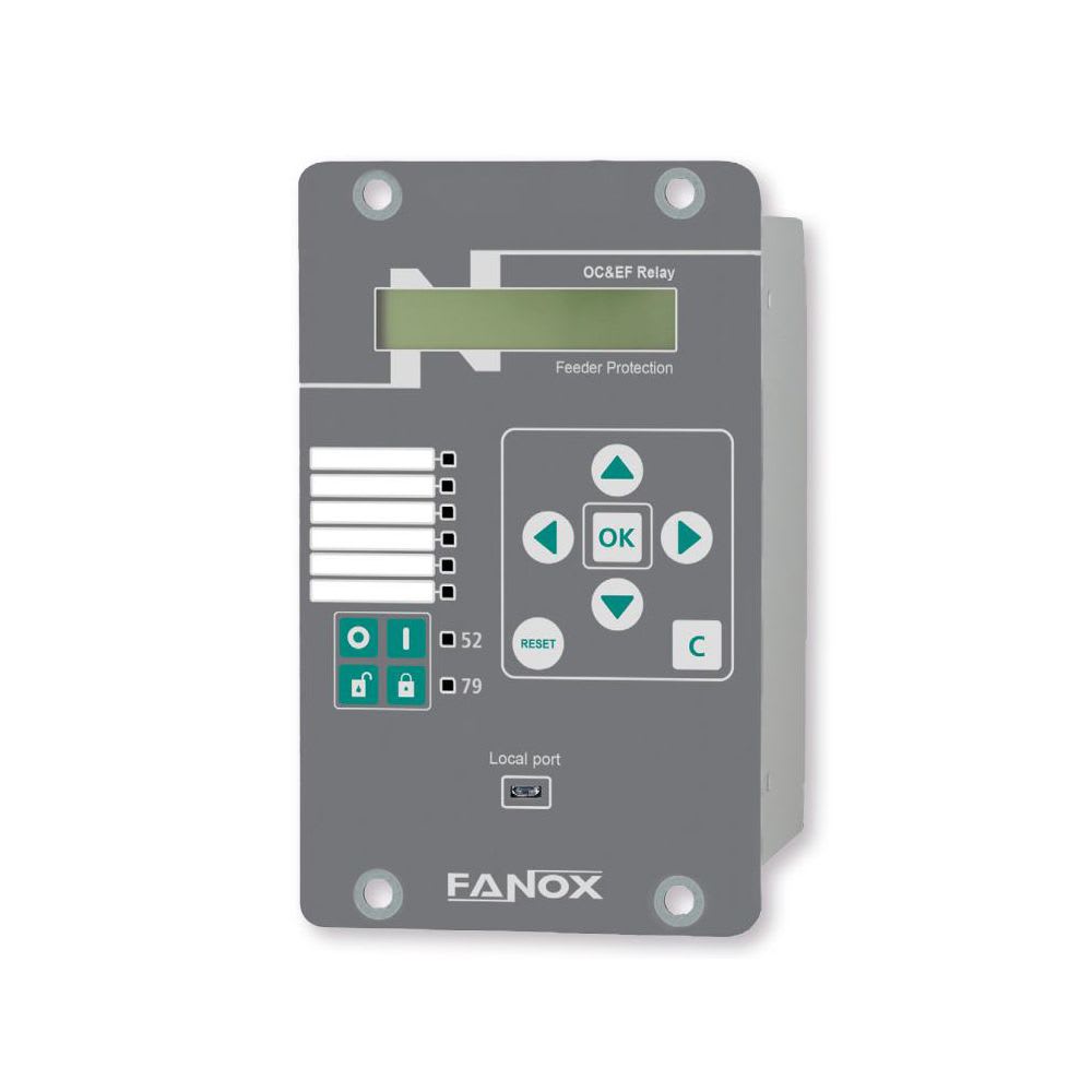 RELE DE PROTECCION 50/51P 51G/N 50G/N 46:24-230VAC/VDC SIL-A000C2E12AB FANOX