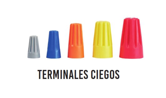 TERMINAL CIEGO ANARANJADO P/CABLE Ø:16-14 AWG SP3 STARKER2