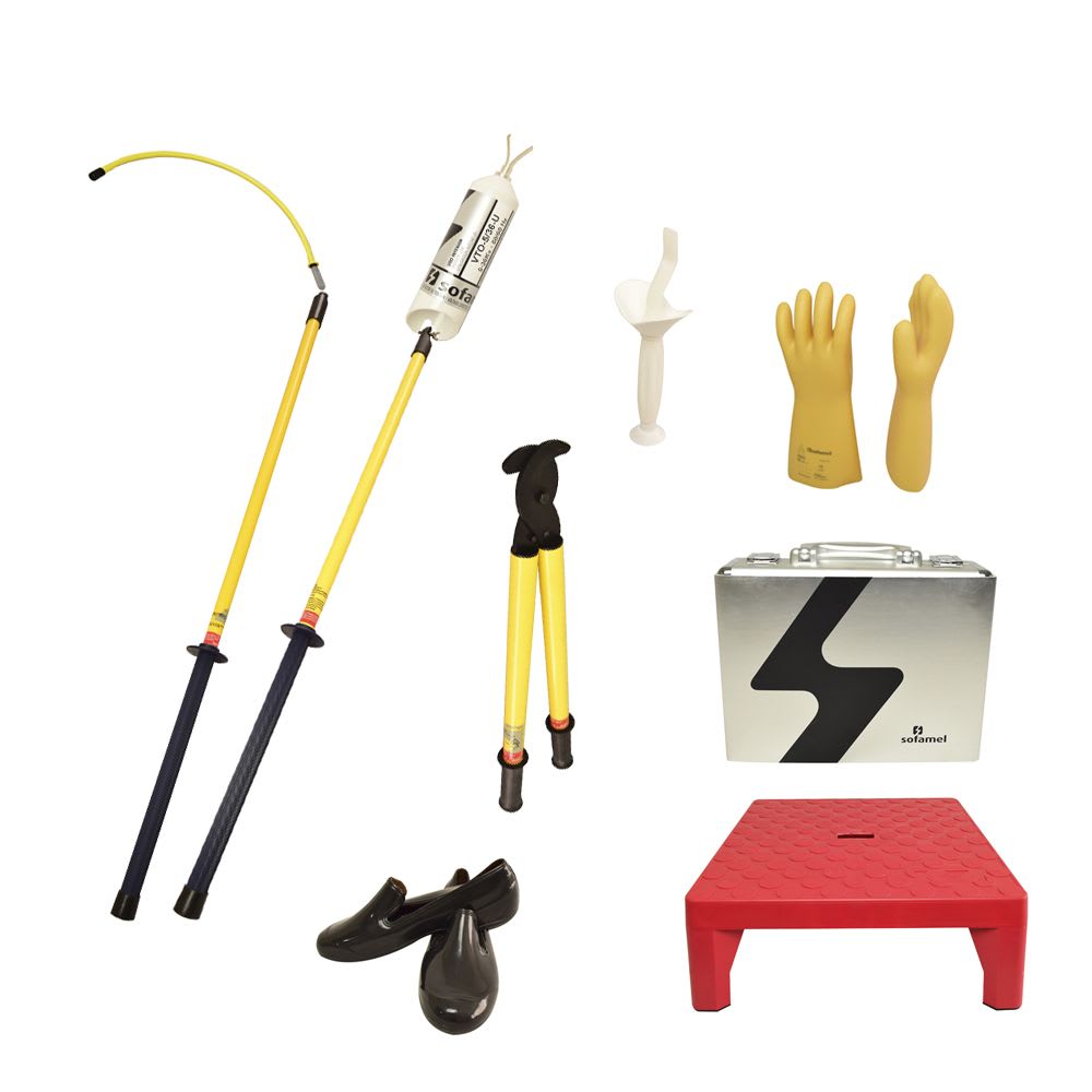 KIT DE SALVAMENTO PARA SUBESTACION 36KV P/ADOSAR EN PARED T690139 SOFAMEL1