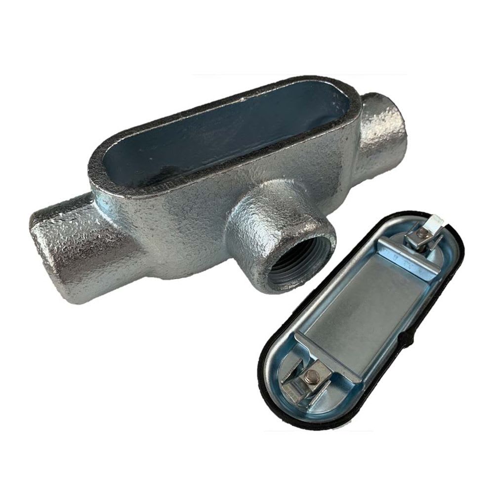 CAJA CONDULET HIERRO TIPO T 1 1/2
