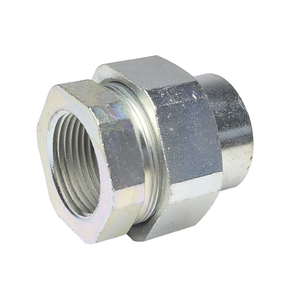 UNION DOBLE HEMBRA/HEMBRA FIERRO ELECTROGALVANIZADO 1 1/2