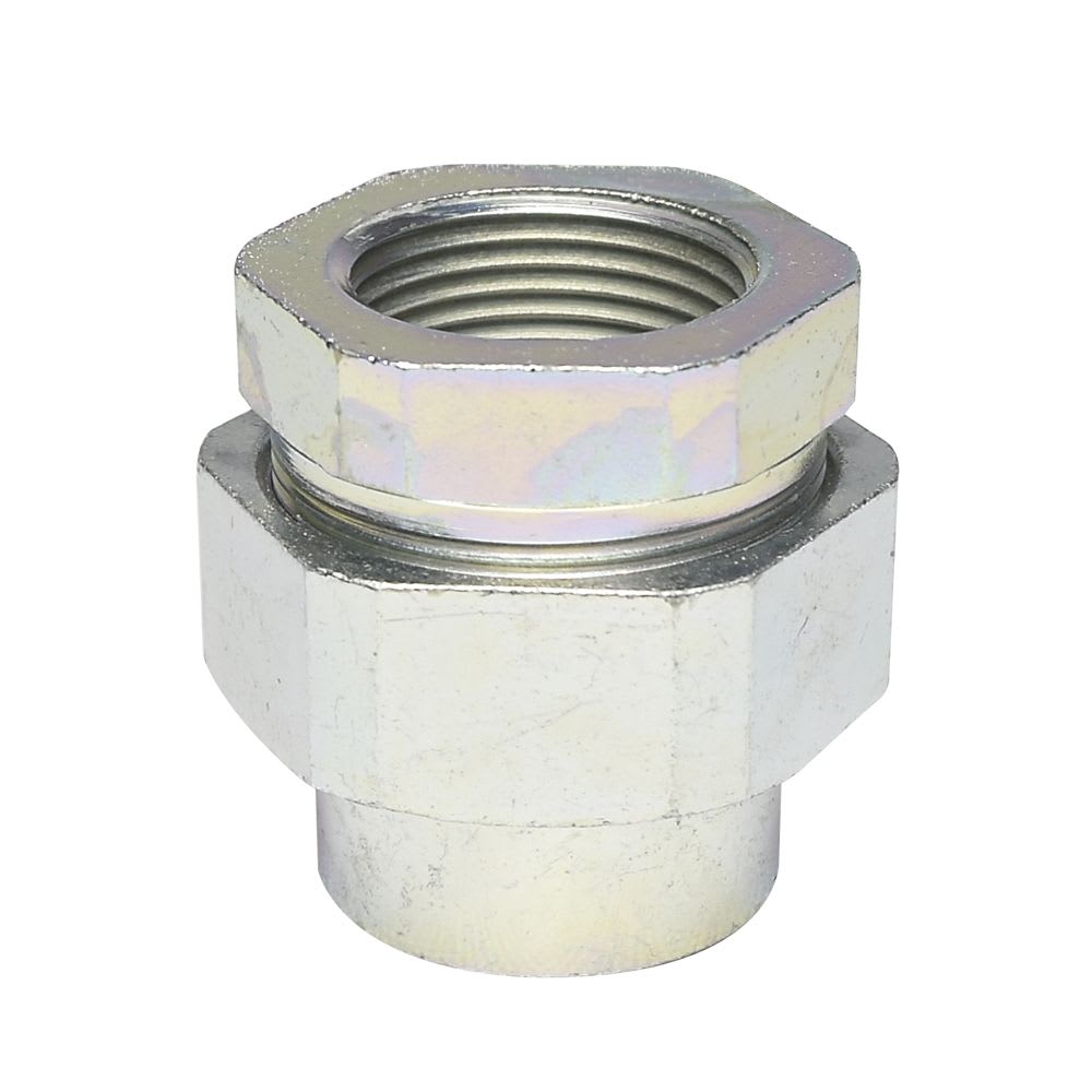 UNION DOBLE HEMBRA/HEMBRA FIERRO ELECTROGALVANIZADO 1 1/2