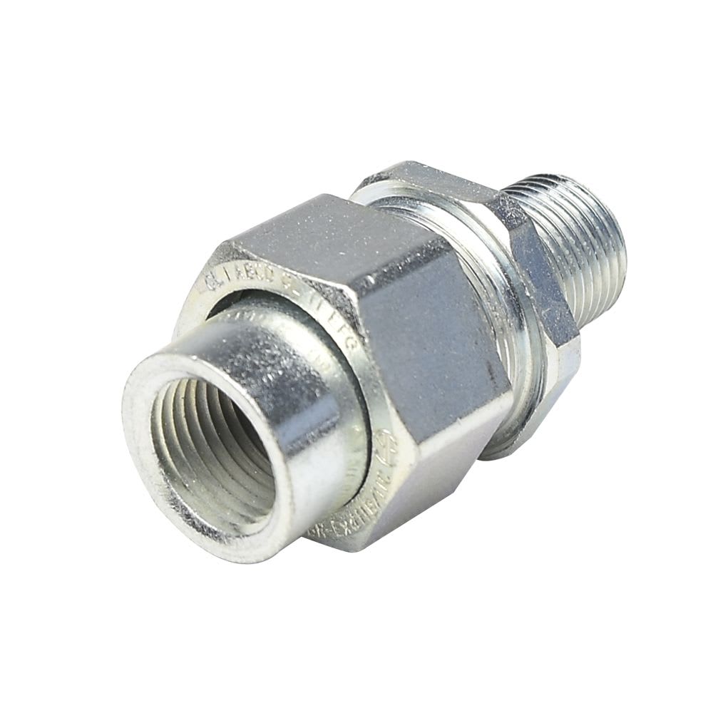 UNION DOBLE HEMBRA/MACHO ACERO ELECTROGALVANIZADO 1/2''CL1 DIV1 UL UNY105 CROUSE HINDS2