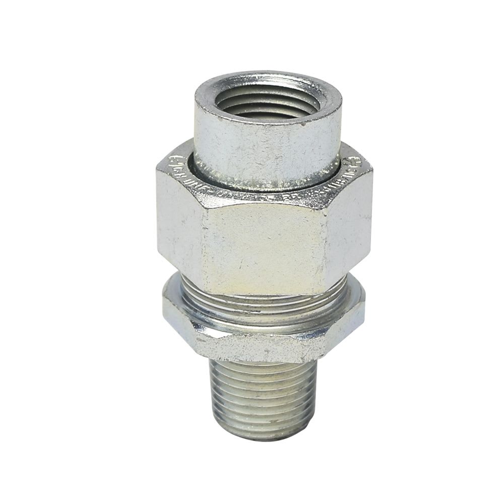 UNION DOBLE HEMBRA/MACHO ACERO ELECTROGALVANIZADO 1/2''CL1 DIV1 UL UNY105 CROUSE HINDS
