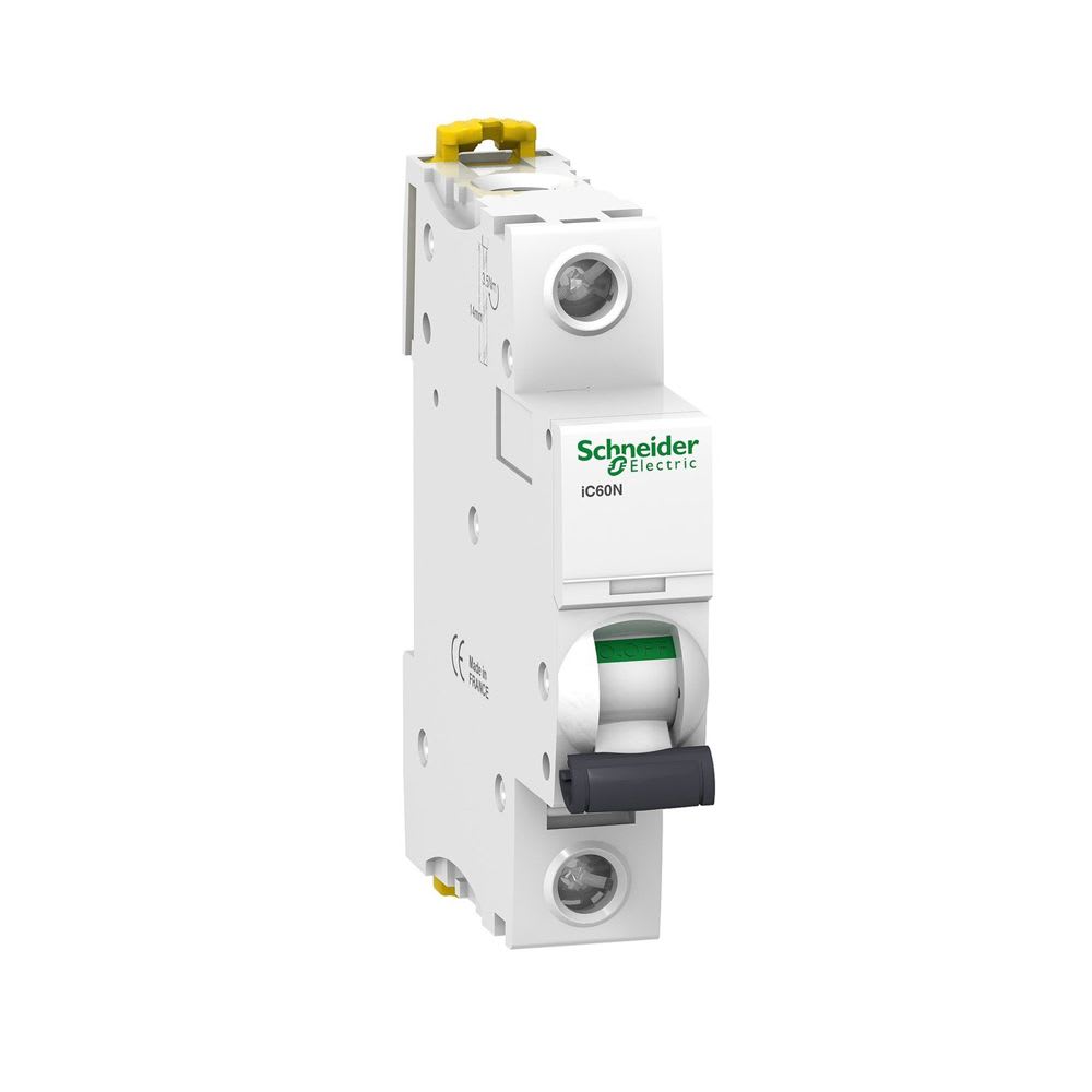 INTERRUPTOR TERMOMAGNETICO 1X4A 20/10/3KA 127/230/415V TIPO C IC60N DIN A9F74104 SCHNEIDER ELECTRIC1