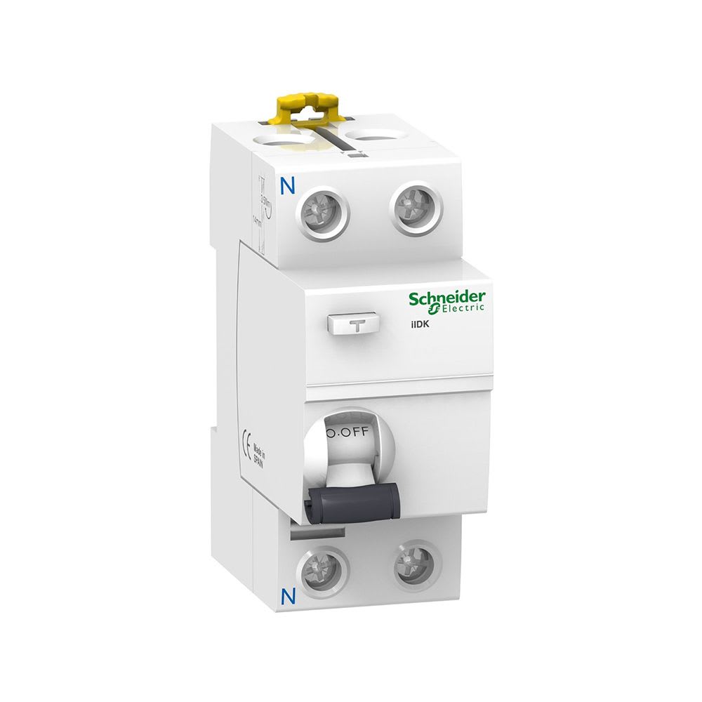 INTERRUPTOR DIFERENCIAL 2X25A 30MA 230V DIN ILDK A9R50225 SCHNEIDER ELECTRIC