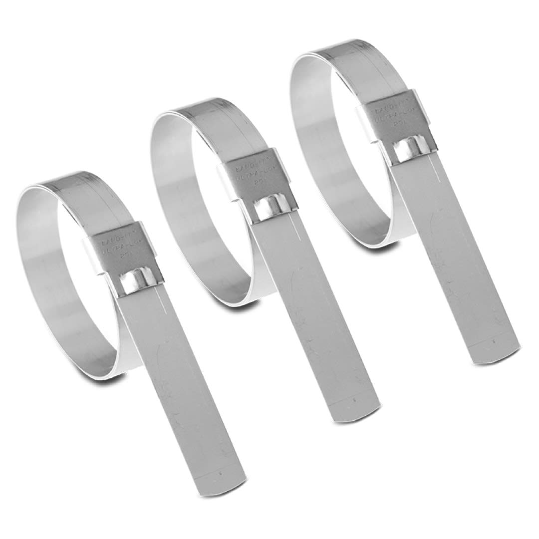 ABRAZADERAS PRE-FORMADAS ULTRA LOK 3/4'' 201SS 0.76X165MM UL2179 BAND-IT
