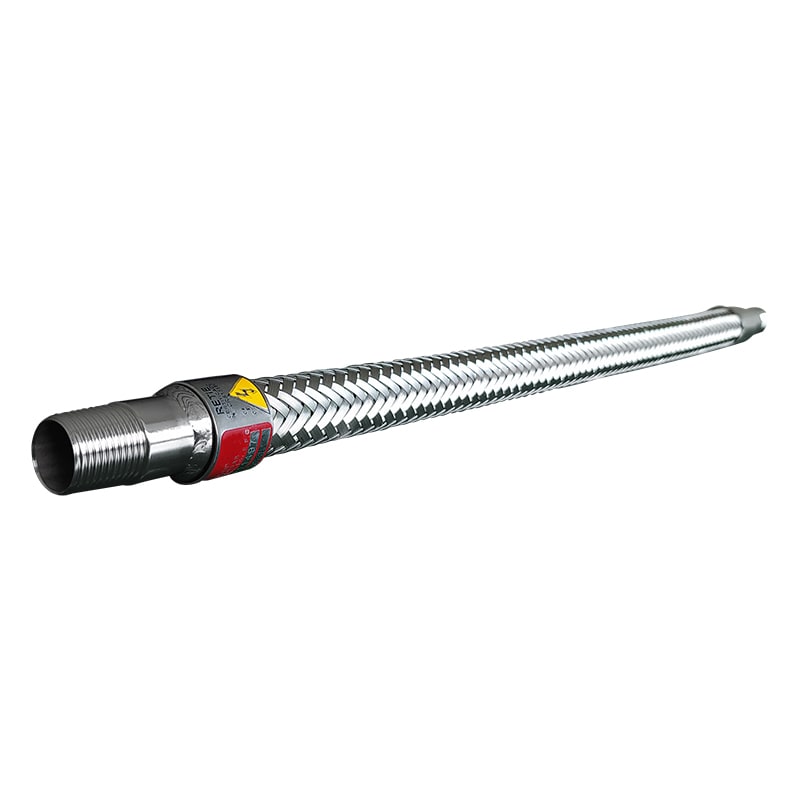 ACOPLE FLEXIBLE EN ACERO INOXIDABLE MACHO-MACHO 3/4''X10''(254MM) S7-AMM07510 SOLDEXEL
