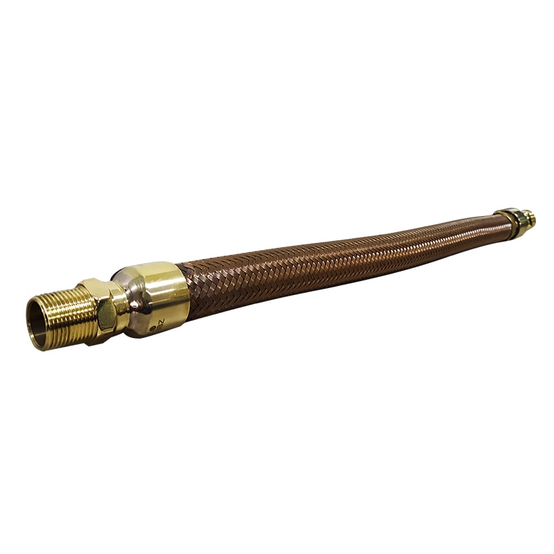 ACOPLE FLEXIBLE EN BRONCE INOXIDABLE MACHO-MACHO 3''X32''(812,8 MM) S7-AMM30032BZ SOLDEXEL