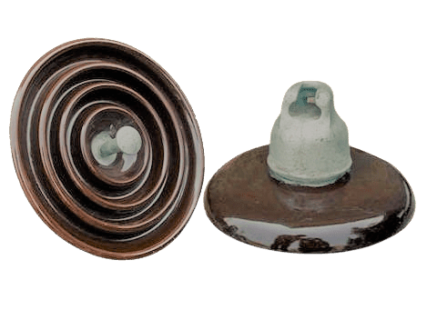 AISLADOR SUSPENSION PORCELANA 70KN TIPO STANDAR CP:292MM ANSI 52-3 TRONCO ELECTRIC