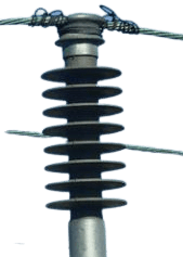 AISLADOR POLIMERICO LINE POST TIPO PIN-25-8F 8 ALETAS LF: 675MM SILPAK1