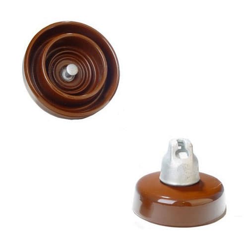 AISLADOR DE SUSPENSION PORCELANA ANTIFOG U120BS455 TYCO ELECTRONICS