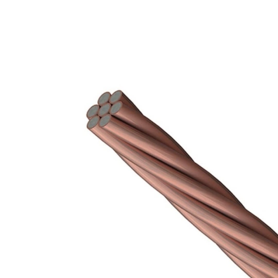 CABLE COPPERSTEEL 2AWG 30% CONDUCTIVIDAD TIPO LC FIO CS LINEAL