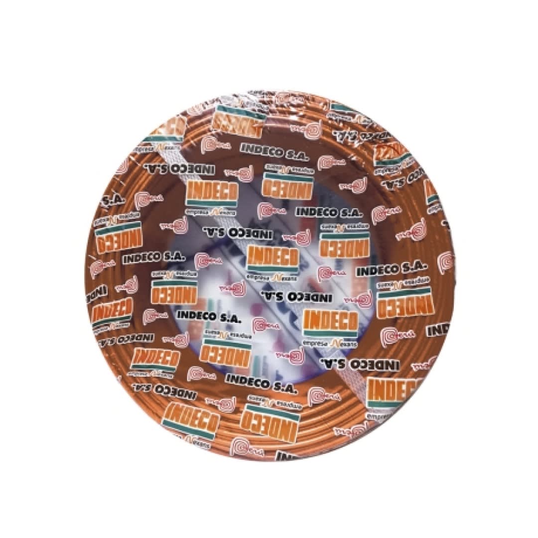 CABLE DE CONTROL GPT 18AWG 300V AISLAMIENTO PVC ANARANJADO X ROLLO 10000690 INDECO1