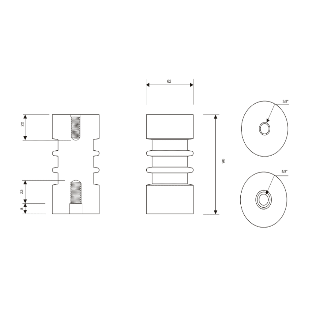 AISLADOR EPOXICO USO INTERIOR TIPO APE-R 7.2/95-A MELBAT2