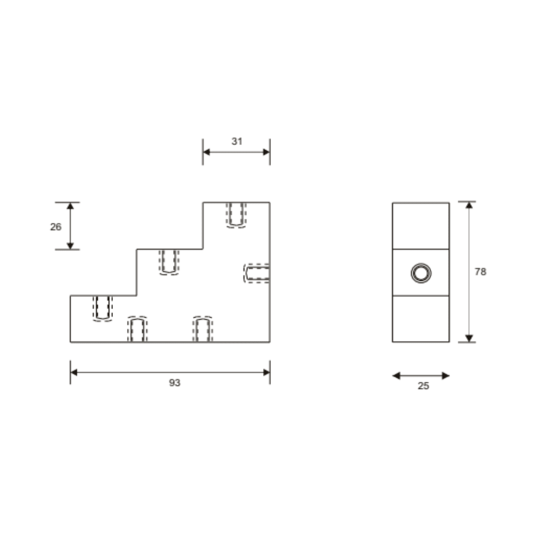 AISLADOR EPOXICO TIPO ESCALERA TIPO ATE-330 MELBAT2