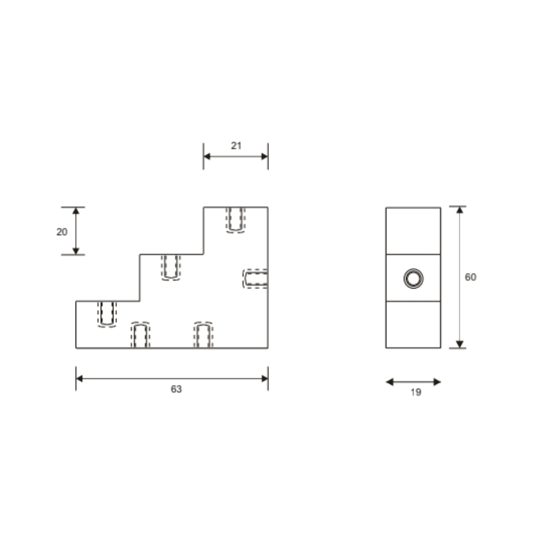 AISLADOR EPOXICO TIPO ESCALERA TIPO ATE-320 MELBAT2